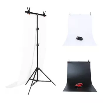 Statyw do studia fotograficznego Puluz 70x200cm + 2 tła DCA0976