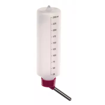 Trixie Plastikowa Miska na Wodę 0,25 L – Miska na wodę dla świnki morskiej, plastik, 201–499 g