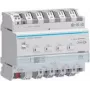 Hager HAG TYAS664D aktuator DALI 4-kanałowy KNX easy Broadcast RGB T W (TYAS664D)