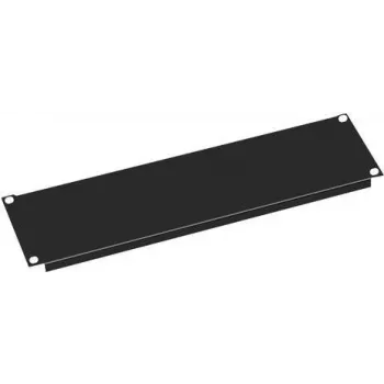 VALUE panel zaślepiający - czarny RAL 9005 - 3U - 48,3 cm (19 cali)