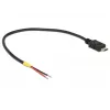 Kabel USB DeLOCK 85541 Micro-USB B 0,2 m Czarny