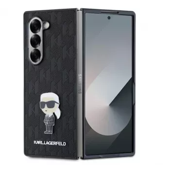 Karl Lagerfeld | KLHCZFD6SAPKINPKK | Tylna obudowa | Samsung | Galaxy Z Fold6 | Plastik | Czarny