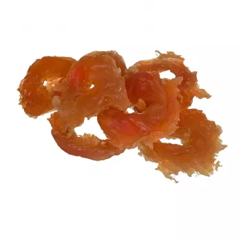 Przysmaki dla psa PETITTO Miękkie pierścienie z kurczaka 500 g — miękka przekąska z kurczaka, opakowanie 500 g, białko 40%, wilgotność 23%