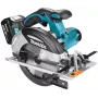Makita DHS630RTJ przenośna pilarka tarczowa 16,5 cm czarna, niebieska, szara 3100 obr./min