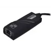 Karta interfejsu Akyga AK-AD-31 USB 3.2 Gen 1 na Gigabit Ethernet (1000 Mbps), RJ-45, czarna