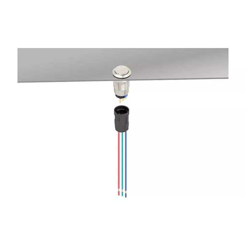 Złącze pinowe DeLOCK 90789 230V 24mm proste
