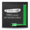 Kabel zasilający CableMod PRO ModMesh 12VHPWR męski na 8-pin PCIe 45 cm jasnoniebieski