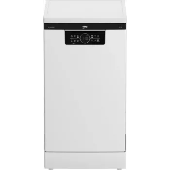 BEKO Wolnostojąca zmywarka BDFS26120WQ, Klasa energetyczna E, Szerokość 45 cm, 6 programów, Silnik inwerterowy, Trzecia szuflada, Biała