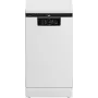 BEKO Wolnostojąca zmywarka BDFS26120WQ, Klasa energetyczna E, Szerokość 45 cm, 6 programów, Silnik inwerterowy, Trzecia szuflada, Biała