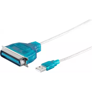 Kabel do drukarki równoległej ShiverPeaks 75607 1,2 m USB-Centronics