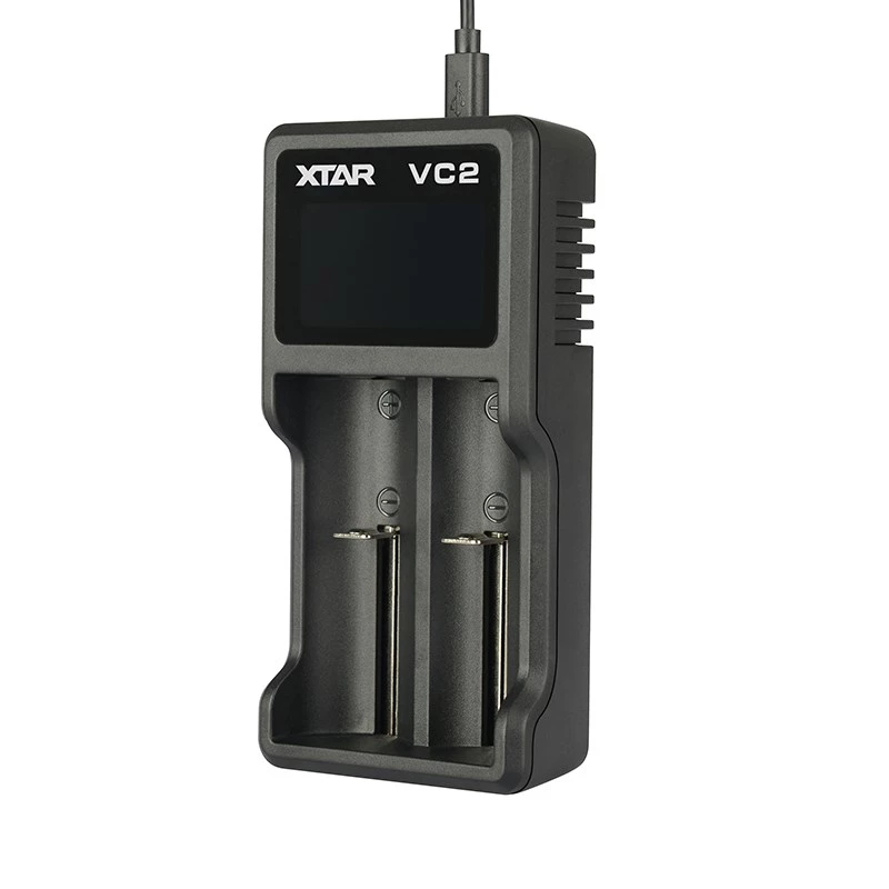 XTAR VC2 Domowa ładowarka akumulatorów USB