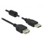 Kabel USB DeLOCK 84884 USB 2.0 1,5 m czarny