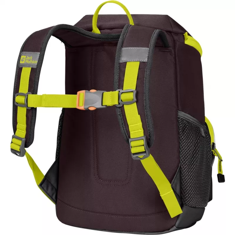 Plecak Jack Wolfskin Erlebnis Pack - Fioletowo-Neonowo-Żółty, 11 L