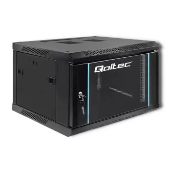 Szafa rack 19-calowa QOLTEC 54465 konstrukcja stalowa 12U