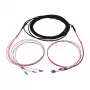 Synergy 21 Kabel LWL Trunk kabel U-DQ ZN BH 4G 50/125 LC/LC OM4 90m Bęben - Kabel - Światłowód wielomodowy
