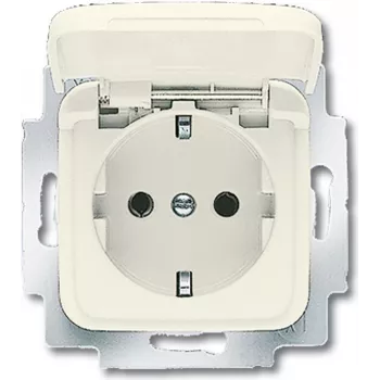 BUSCH JAEGER 20 EUK-212 - CEE 7/3 - 2P+E - Beżowy - 250 V - 16 A - 71 mm