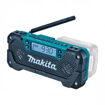Makita MR052 radio Worksite Analog & digital Czarny, Niebieski