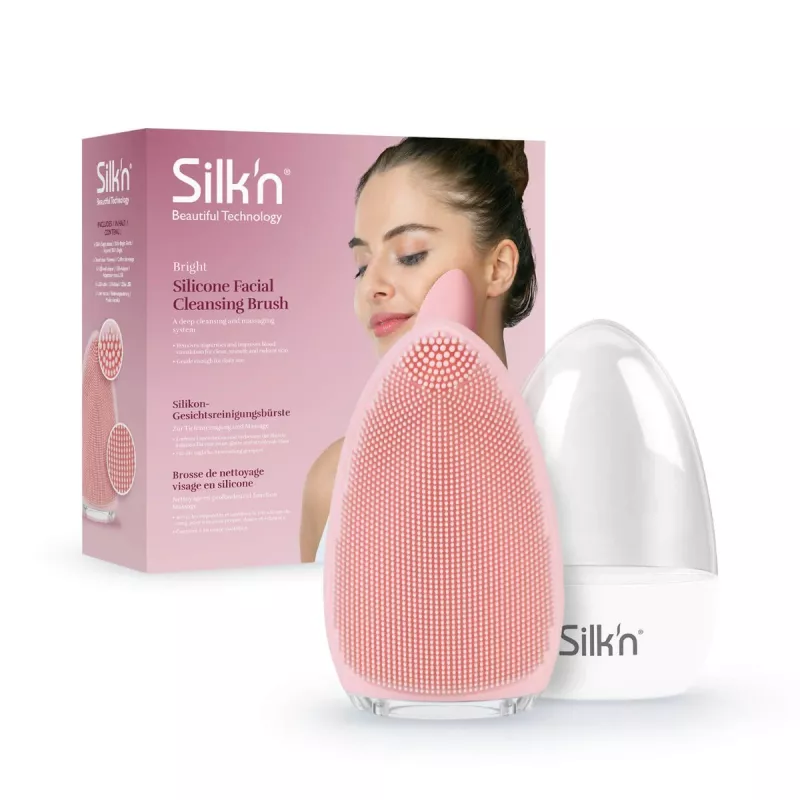 Urządzenie do twarzy Silk'n Bright Face Pink z akumulatorem USB 500 mAh