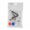Adapter HDMI męski na VGA żeński SAVIO CL-201, HDMI A na VGA D-Sub, biały, 0,1 m, do 1920x1200