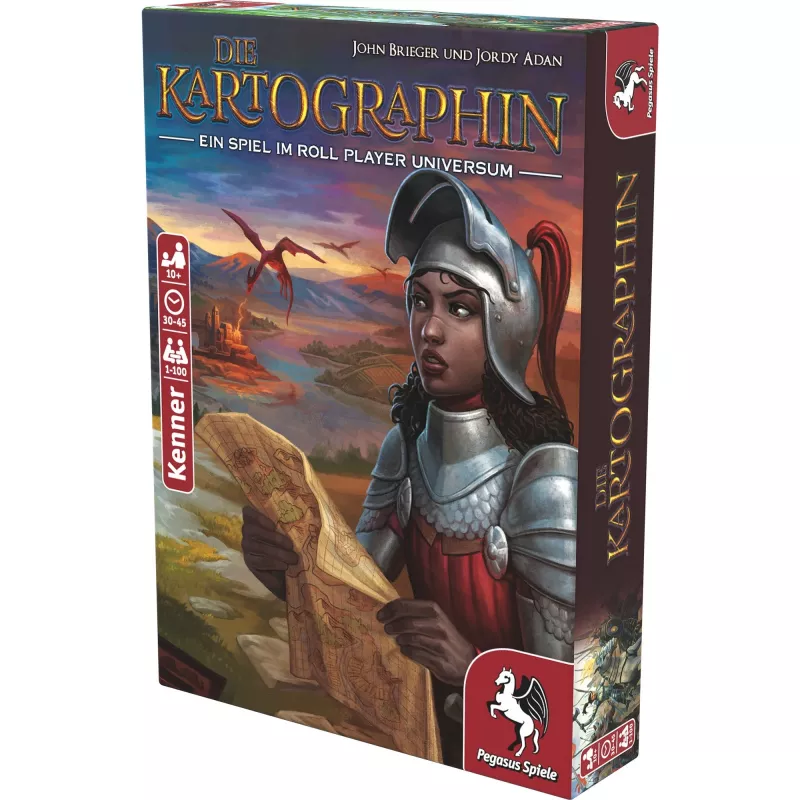 Pegasus Spiele Die Kartographin gra planszowa