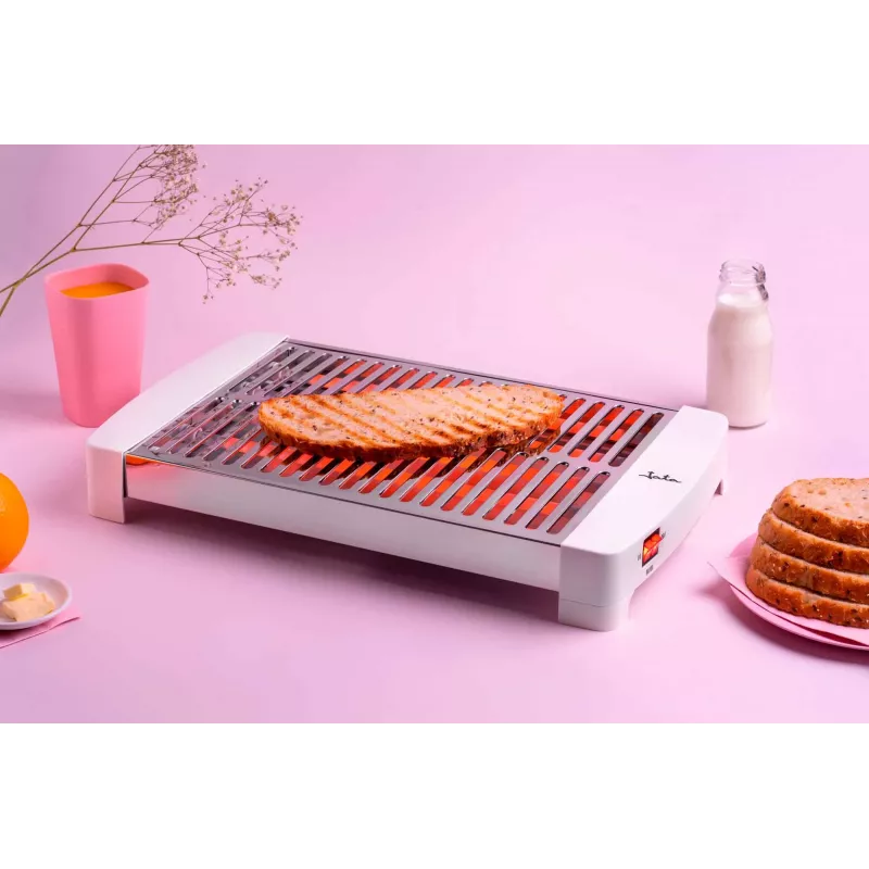 Toster JATA TT5016 1000 W szary stal nierdzewna