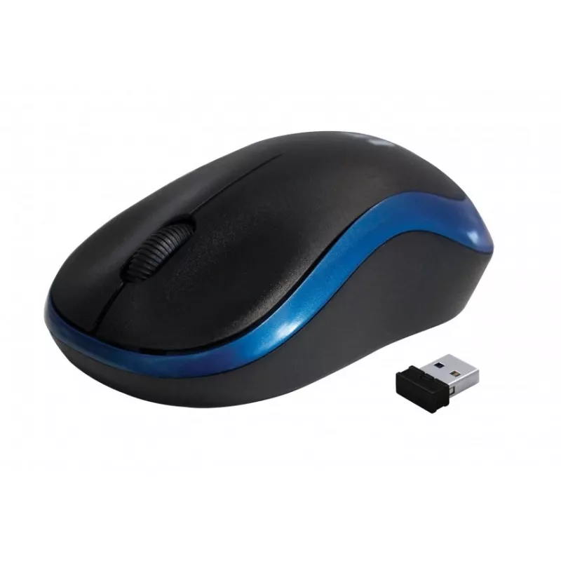 Bezprzewodowa mysz optyczna Rebeltec METEOR niebieska RBLMYS00048 USB