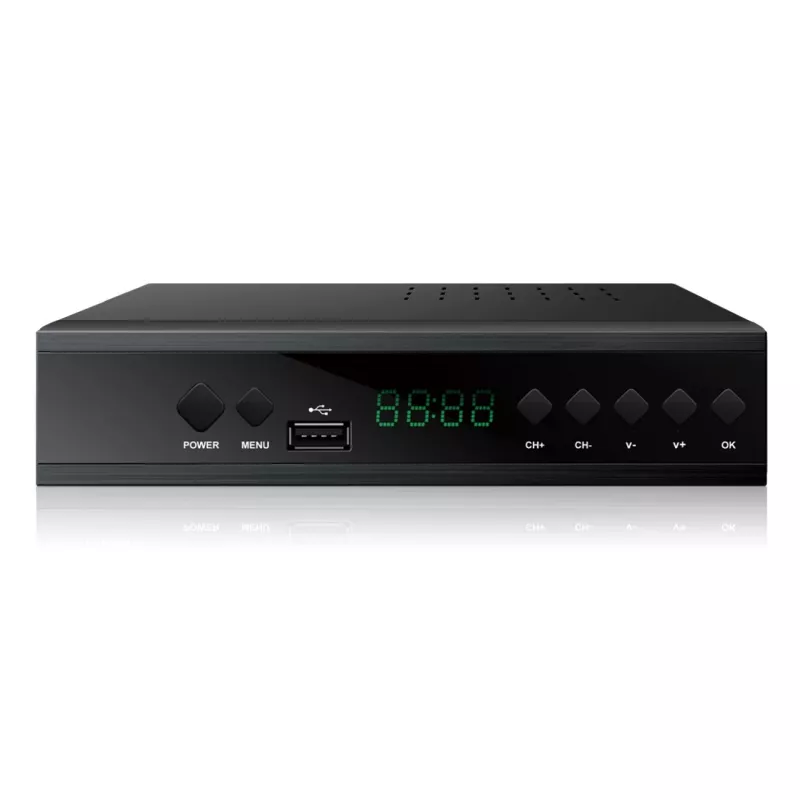 Extralink Home Tuner DVB-T2 dekoder telewizji cyfrowej H.265 HEVC FULL HD USB HDMI + pilot zdalnego sterowania