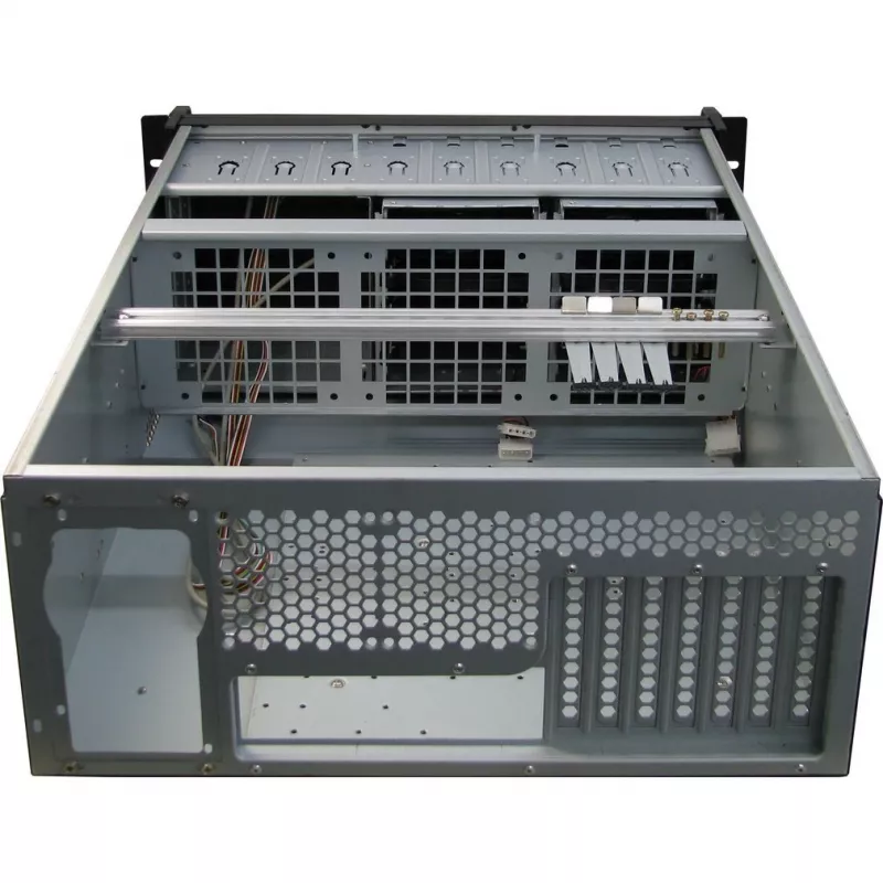 Obudowa serwerowa Inter-Tech IPC 4U-4129L Rack Metallic srebrny