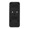 Rozgałęźnik zasilania MACLEAN MCE248 F/B — 3 gniazda AC (1x16A, 2x6A) i 4 porty USB (2xUSB‑A, 2xUSB‑C PD 20W), wtyczka EU, czarny