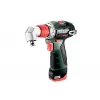 Wiertarka pistoletowa Metabo PowerMaxx BS BL Q, 12 V, 2 Ah, 1500 obr./min, 900 g