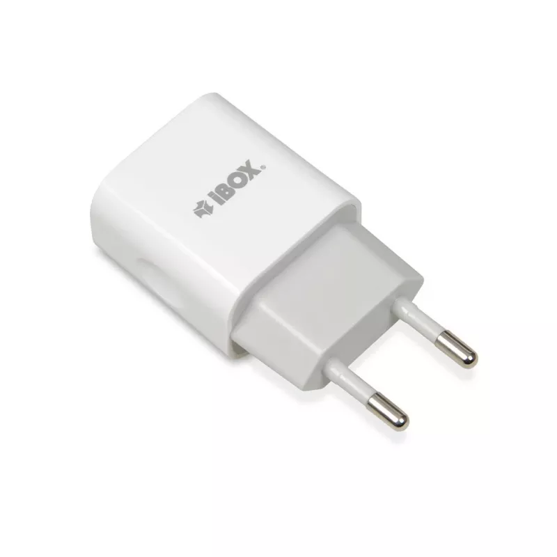 Ładowarka sieciowa IBOX C-35 Universal biały — 5 V maks., 0,3 A wejście, 1 A wyjście USB