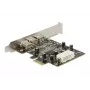 Karta interfejsu FireWire A/B DeLOCK PCI Express 89153