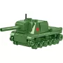 Zestaw konstrukcyjny Cobi ISU 152 — motyw II wojny światowej, 135 elementów, zielony