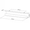 Koryto kablowe VALUE 17.99.1315 czarne 600 mm x 114 mm x 76 mm