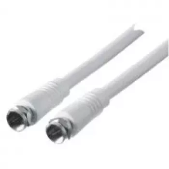 Kabel koncentryczny SCHWAIGER KVC15 532 F do F 1,5 m biały
