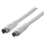 Kabel koncentryczny SCHWAIGER KVC15 532 F do F 1,5 m biały