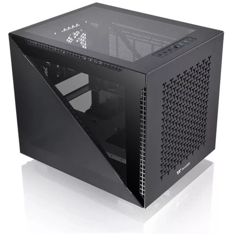 Obudowa PC Thermaltake Divider 200 TG Air Micro Tower Czarna