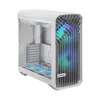 Obudowa PC Fractal Design Torrent White — obsługuje ATX, EATX, microATX, ITX; 2x wentylatory 180 mm z przodu; zatoki 2,5 cala/3,5 cala