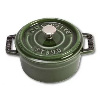 Staub 40509-804 mini cocotte 10 cm bazylikowa zieleń żeliwo