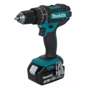 Wiertarka Makita DHP482RFJ 1900 RPM 1,8 kg Czarna, Niebieska