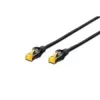 Kabel sieciowy Digitus CAT 6A S/FTP RJ-45 7 m czarny