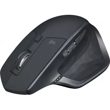 Mysz bezprzewodowa Logitech MX Master 2S Bluetooth Edition Czarna — ergonomiczna, łączność Bluetooth i odbiornik USB, akumulator