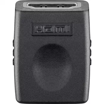 Wentronic Goobay Adapter HDMI™, czarny - gniazdo HDMI™ A > gniazdo HDMI™ A (68688)
