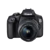 Canon EOS 2000D BK 18-55 IS II EU26 zestaw z lustrzanką 24,1 MP CMOS 6000 x 4000 pikseli Czarny