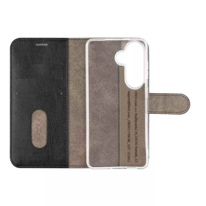 Etui ochronne FIXED Opus do Samsunga Galaxy S26, czarne, smukła osłona ochronna, 24-miesięczna gwarancja