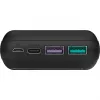 Powerbank z funkcją szybkiego ładowania 20 000 mAh (czarny, PD, Quick Charge 3.0, Super Charge)