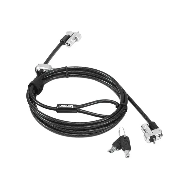 Lenovo 4XE1B81916 linka zabezpieczająca Czarny 1.8 m