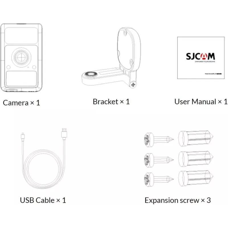 SJCAM S1 Biały