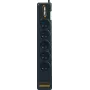 Listwa zasilająca Infosec S5 USB NEO Czarna 5 gniazd AC 230V 1,5m