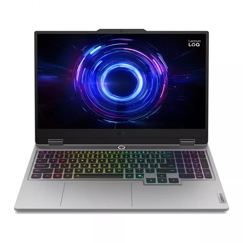 Lenovo LOQ 15IRX10 i5-13450HX 15.6 FHD IPS 300 nitów Anti-glare 144 Hz 16 GB DDR5 4800 SSD 1 TB GeForce RTX 5050 8 GB 60 Wh NoOS Luna Grey